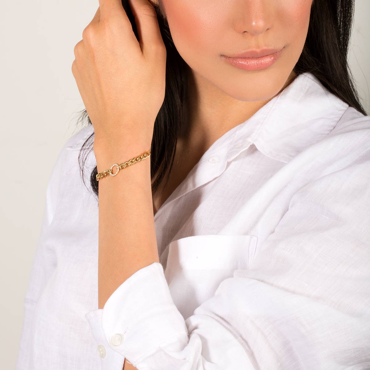 دستبند طلا کارتیه شایلی - تصویر 3