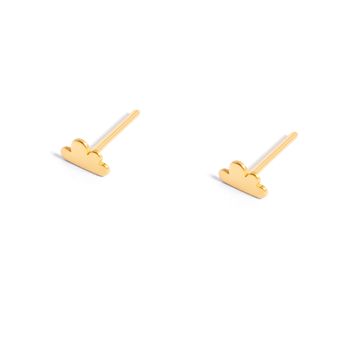 Cloud gold earrings g