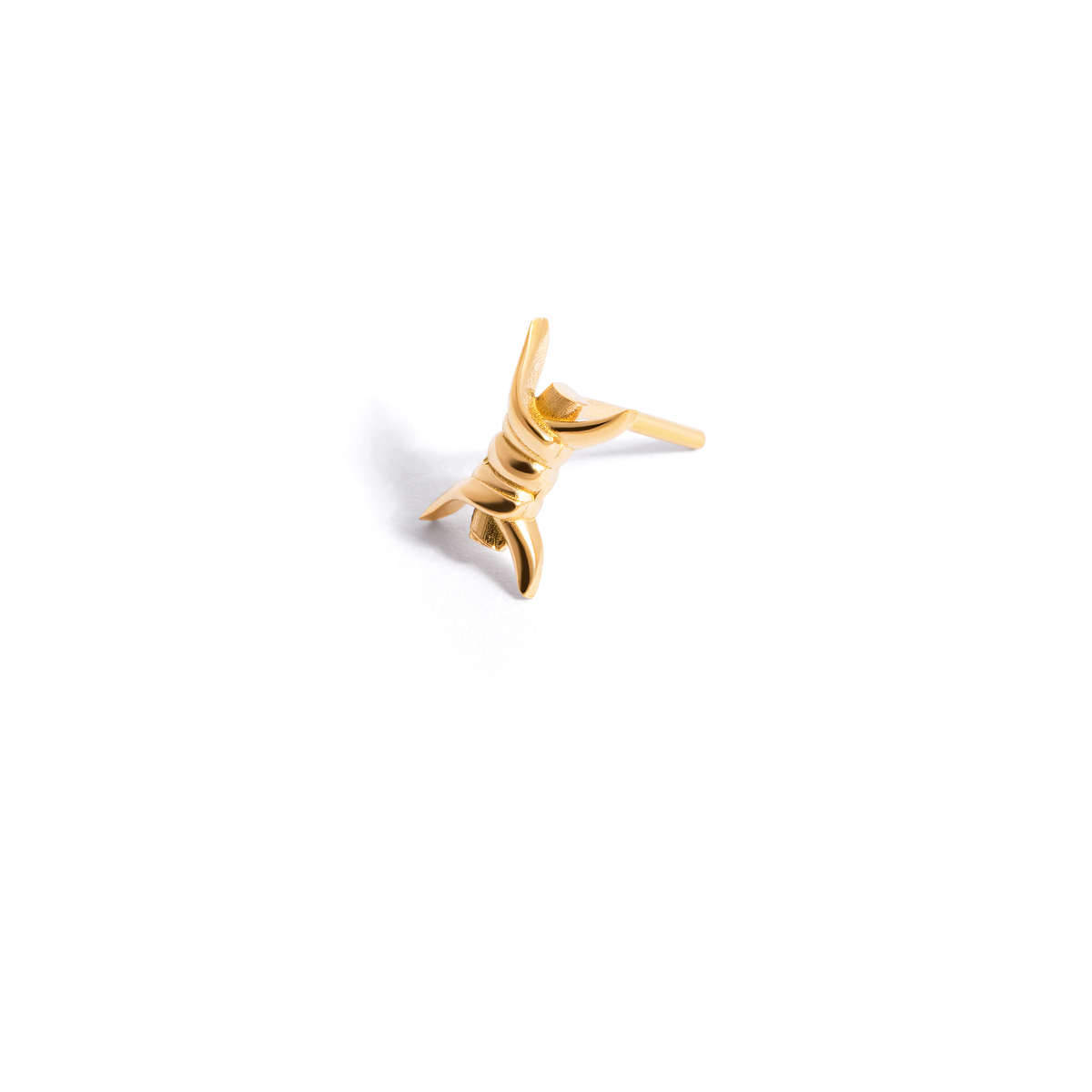 Single earring gold rope g