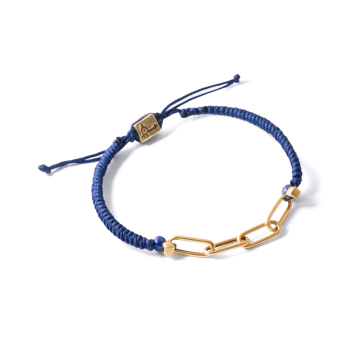 Kadena cube woven gold bracelet g
