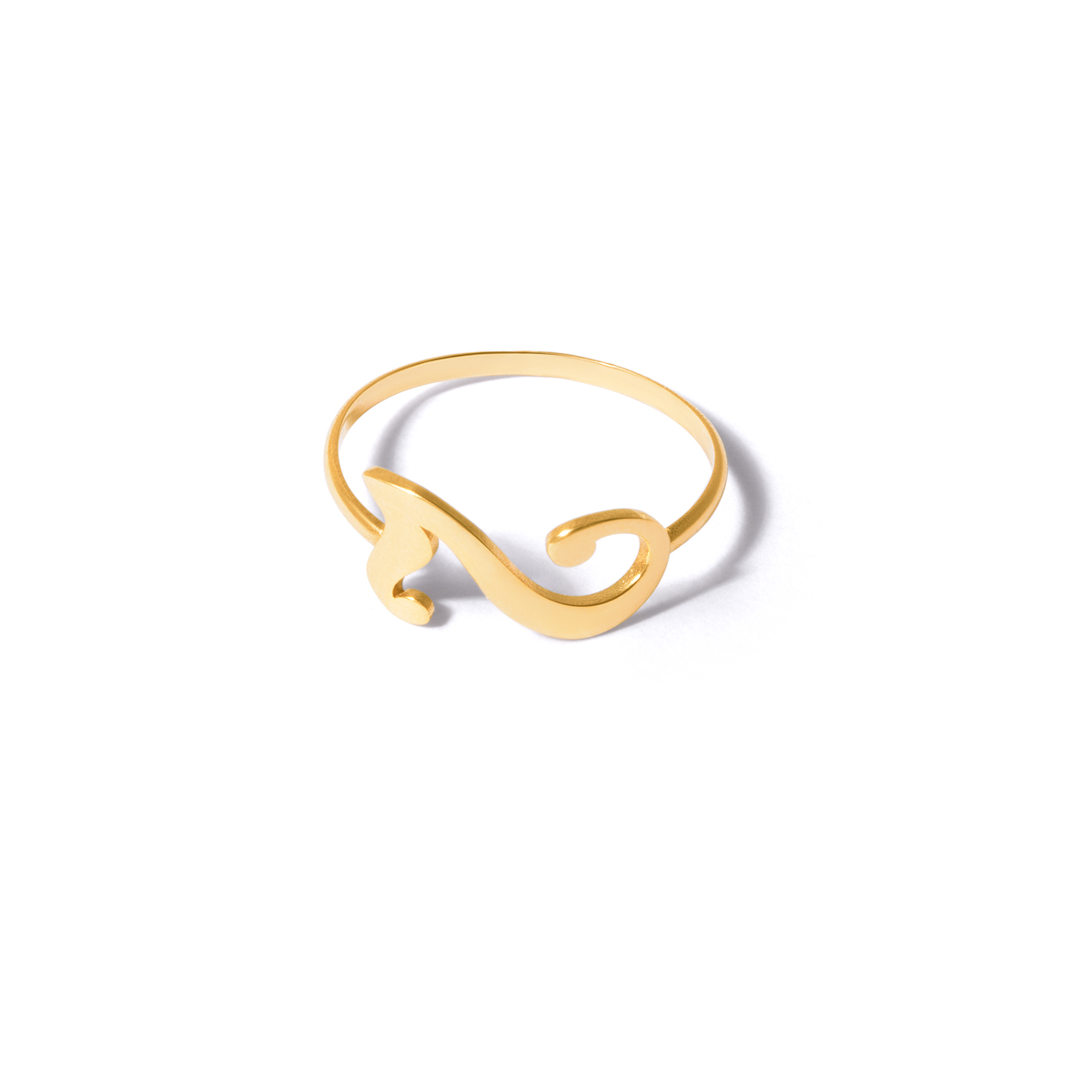 Gold ring number two g
