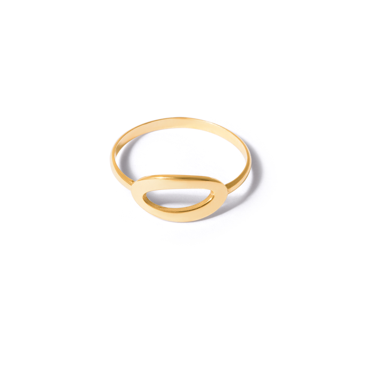 Gold ring number zero g