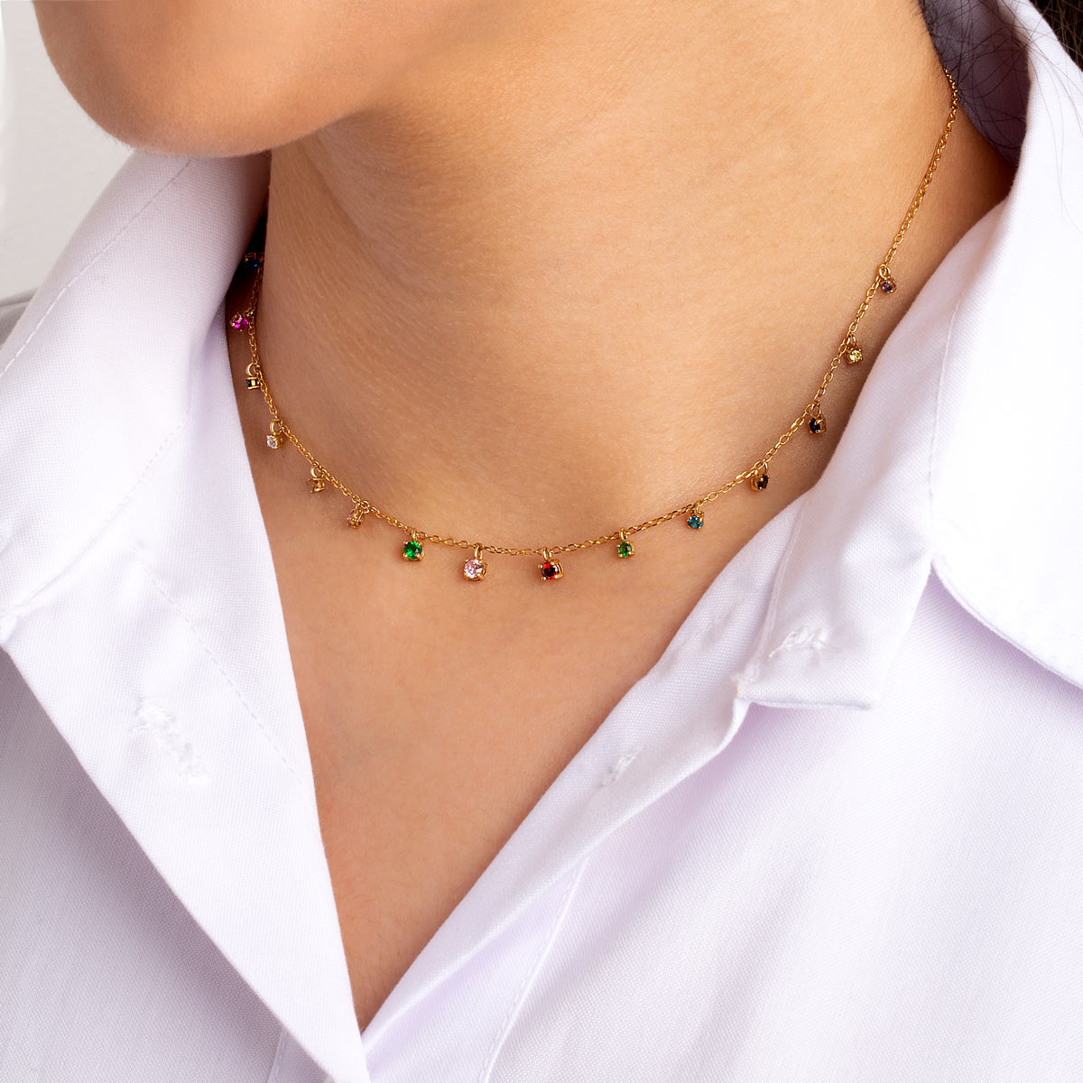 گردنبند طلا ویانا - تصویر 3