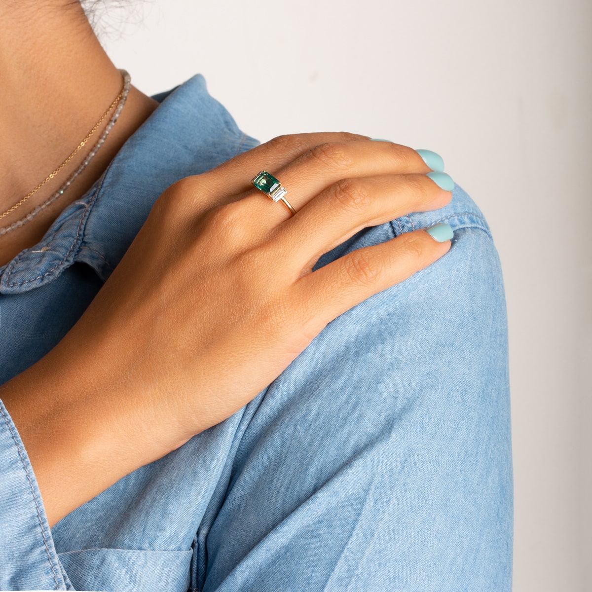 انگشتر طلا نوژه - تصویر 6