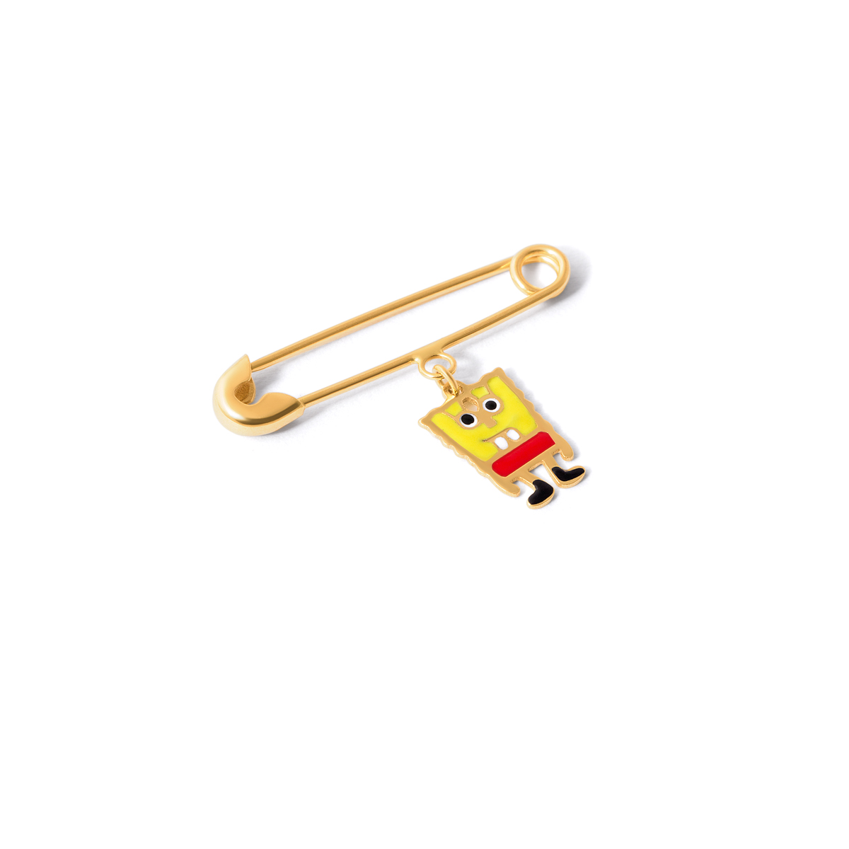 Spongebob gold brooch g