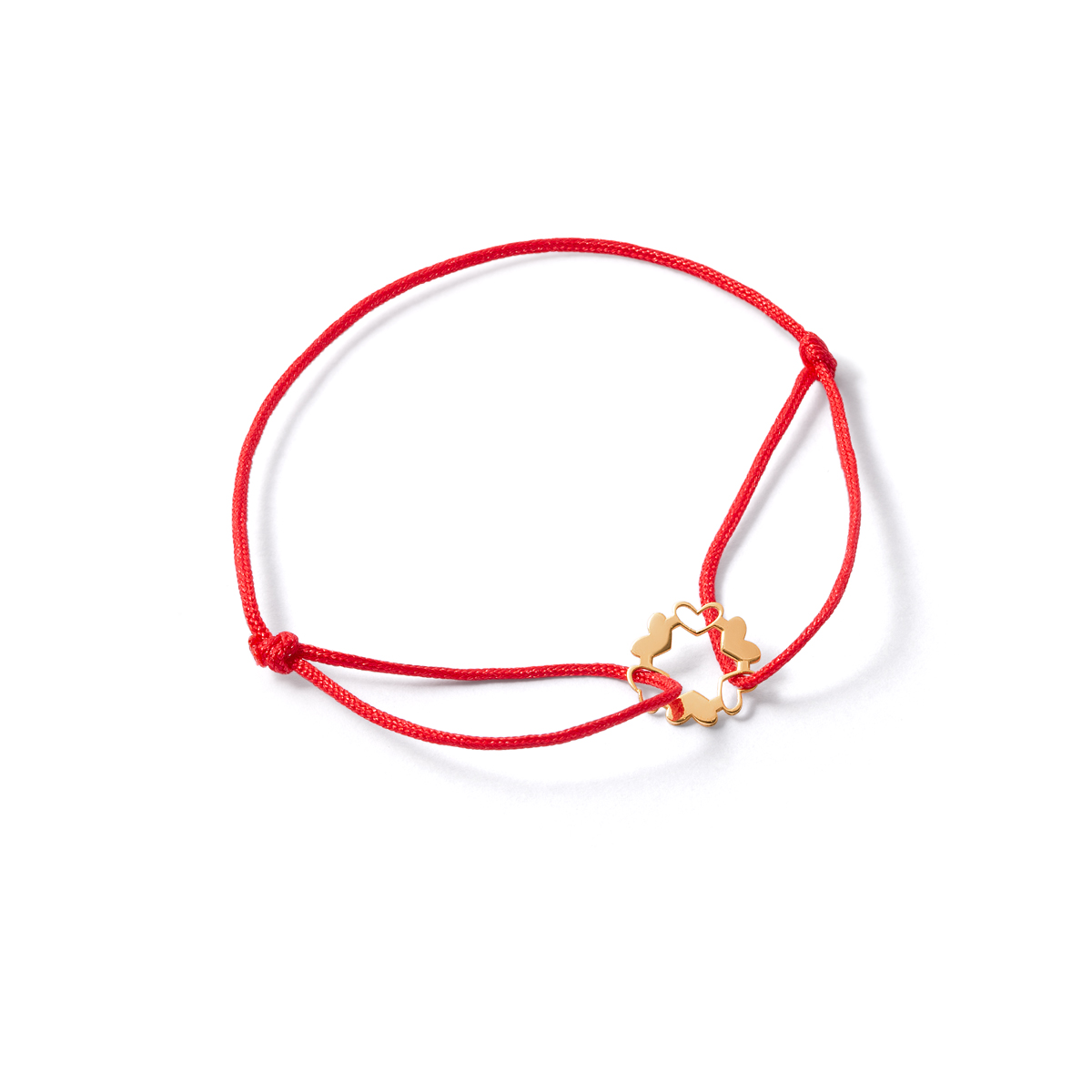 Cyclamen flower gold bracelet g