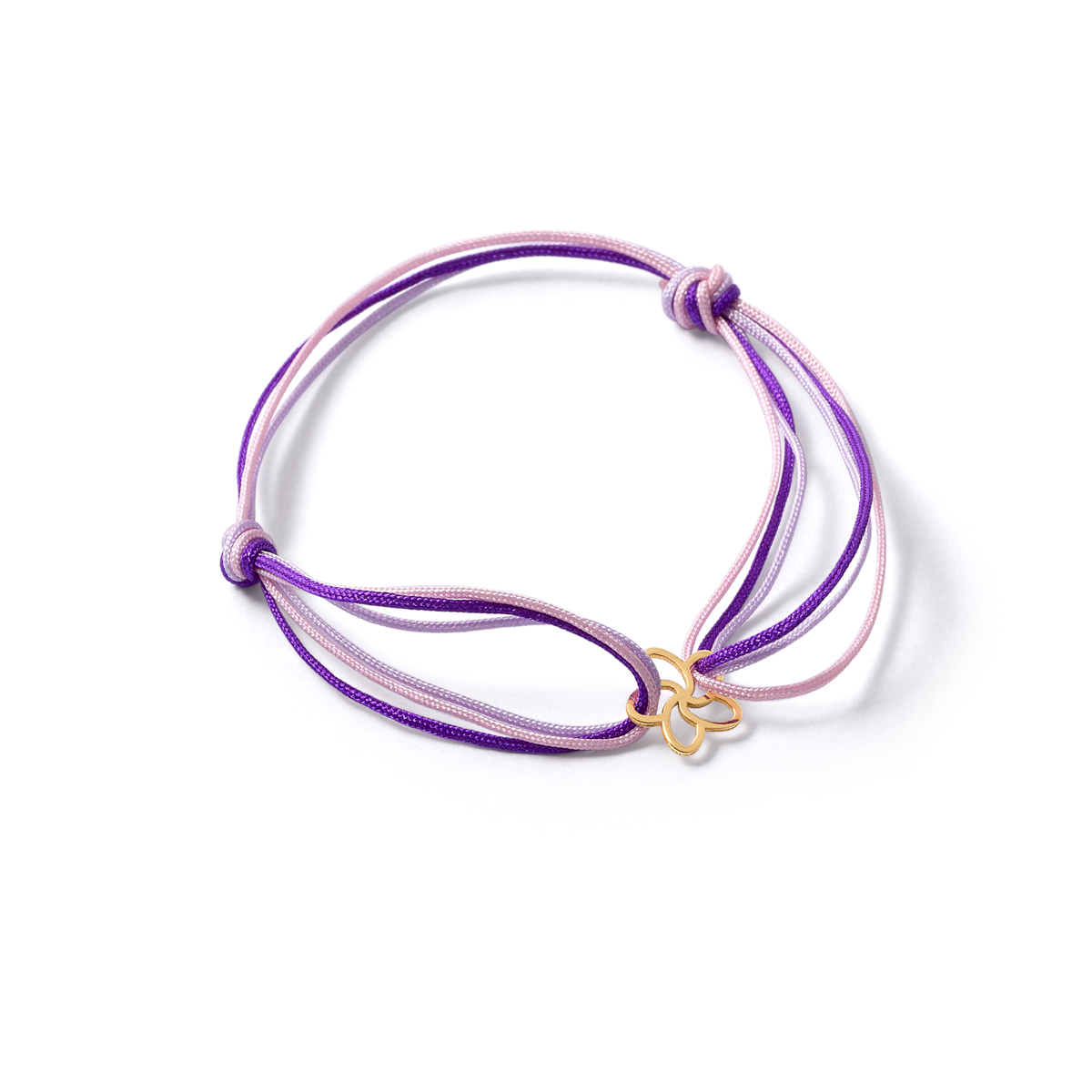 Gold bracelet with curly weave g