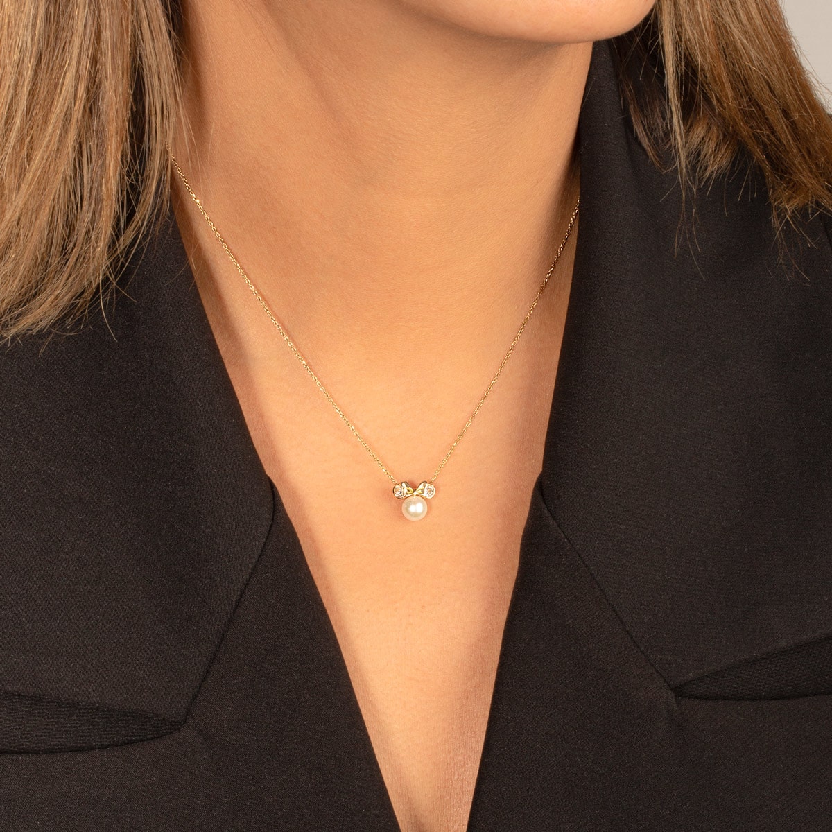 گردنبند طلا مینی ماوس - تصویر 3