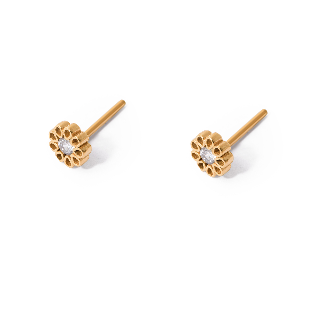 Arishida gold earrings g