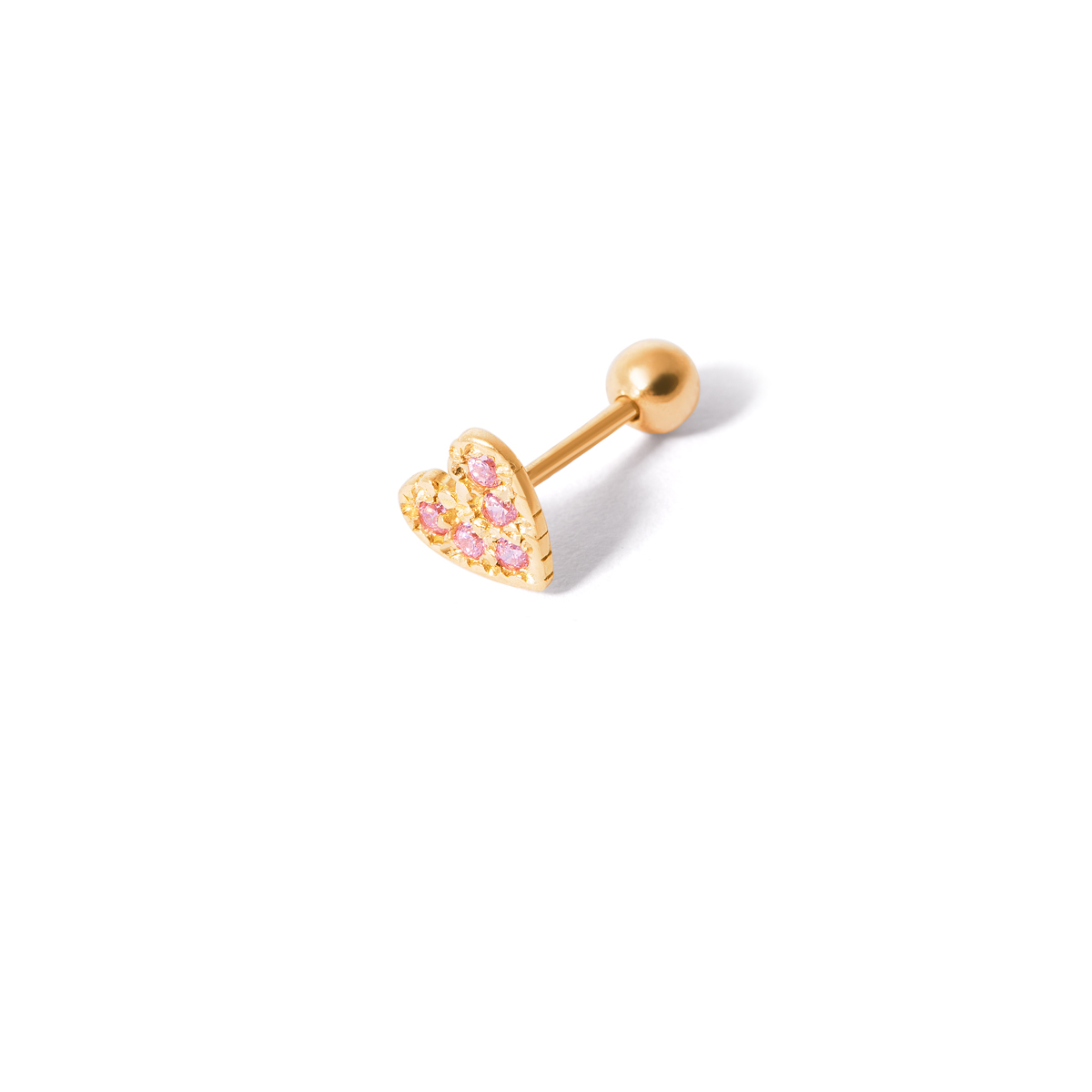 Heart gold piercing g