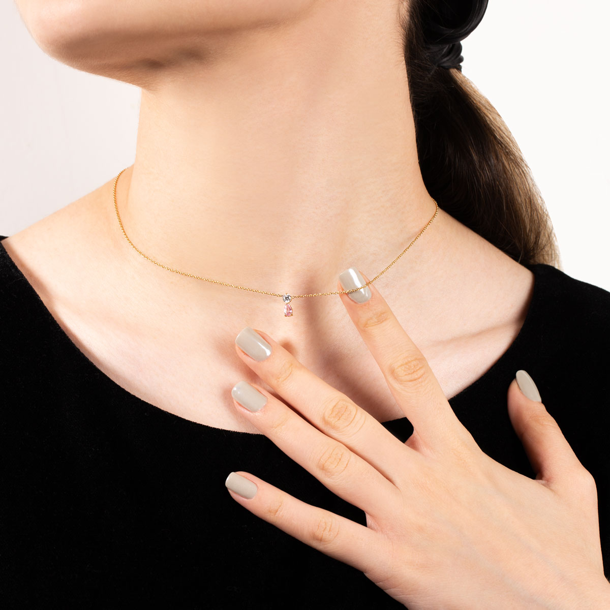 گردنبند طلا امیلیا - تصویر 3