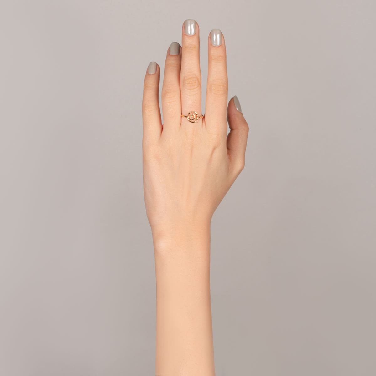 انگشتر طلا مارپیچ - تصویر 3