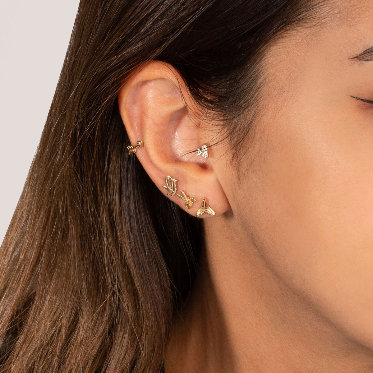 گوشواره طلا وال - تصویر 5