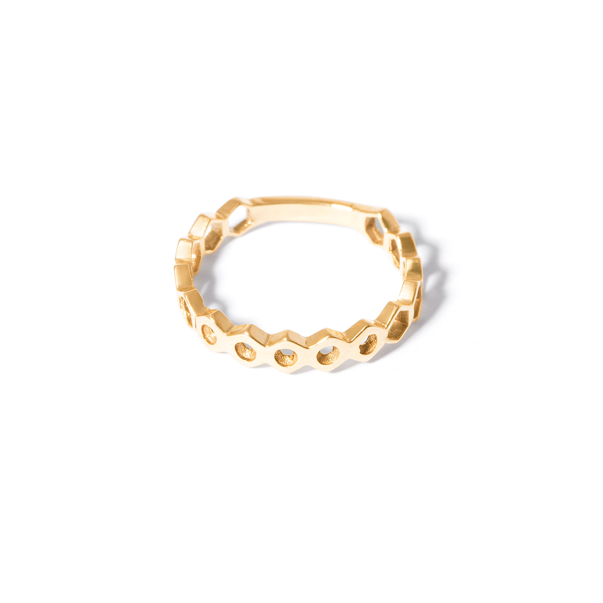 Beehive gold ring g Beehive gold ring g