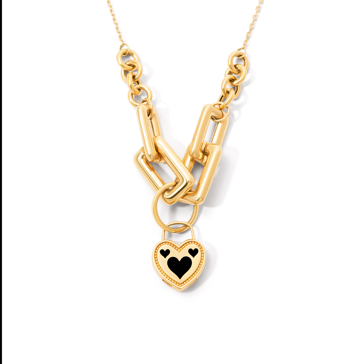گردنبند طلا قلب لیانا - تصویر 3