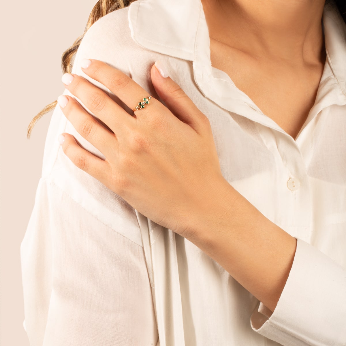 انگشتر طلا بهارین - تصویر 3