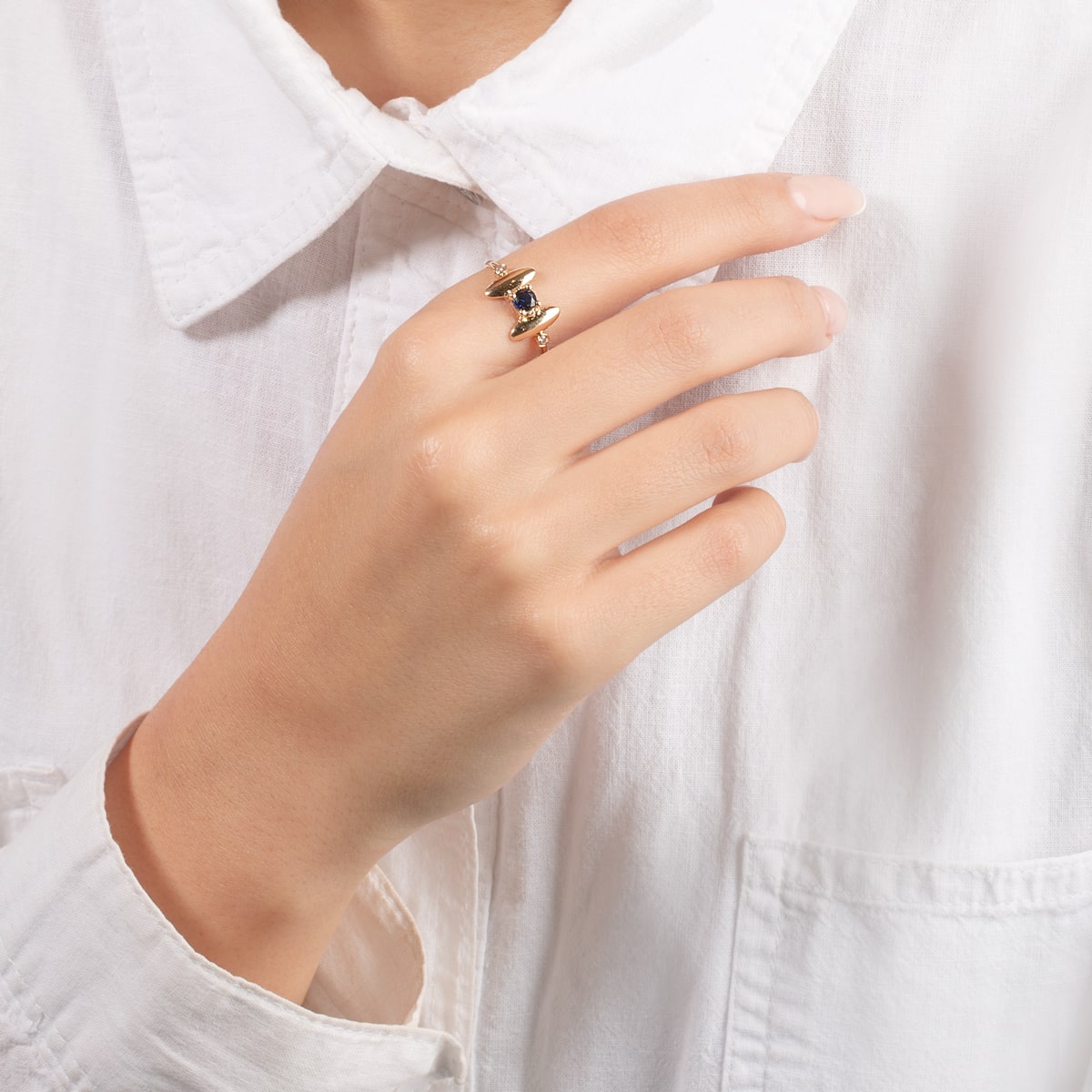 انگشتر طلا ژانیا - تصویر 3