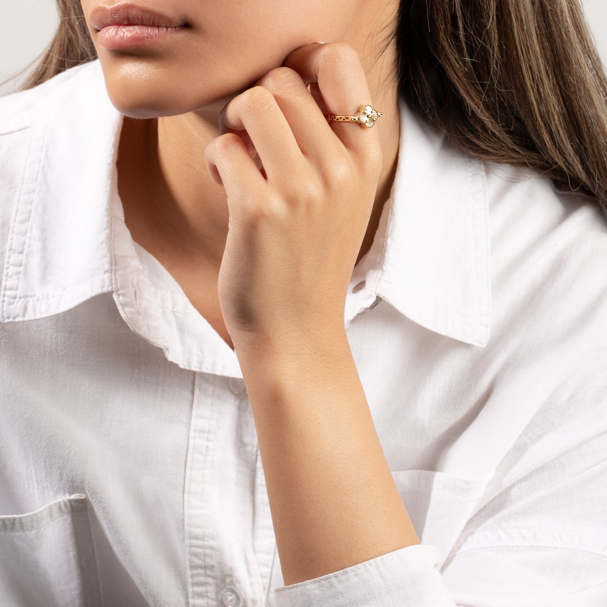 انگشتر طلا ونکلیف - تصویر 3