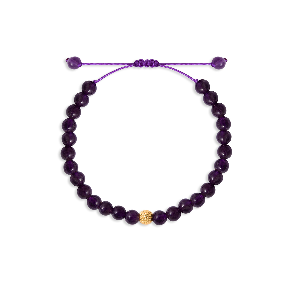 دستبند طلا سنگی گوی لیو - تصویر 3