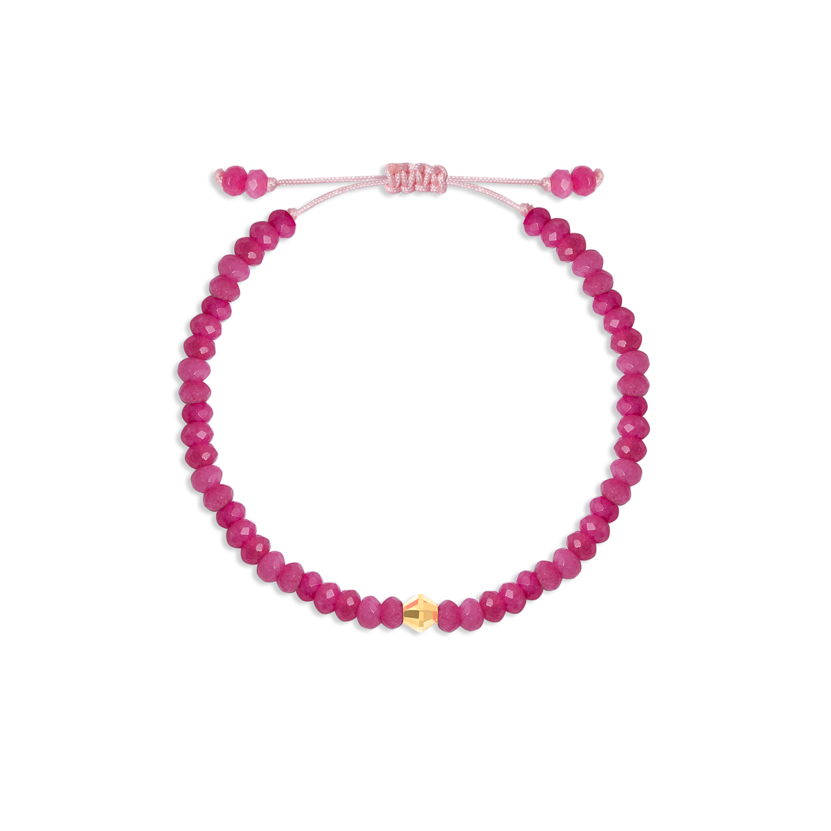 دستبند طلا سنگی گوی اورنینا - تصویر 3