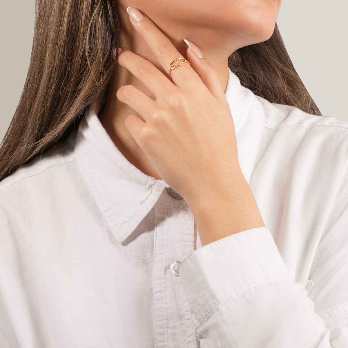 انگشتر طلا لیدا - تصویر 3