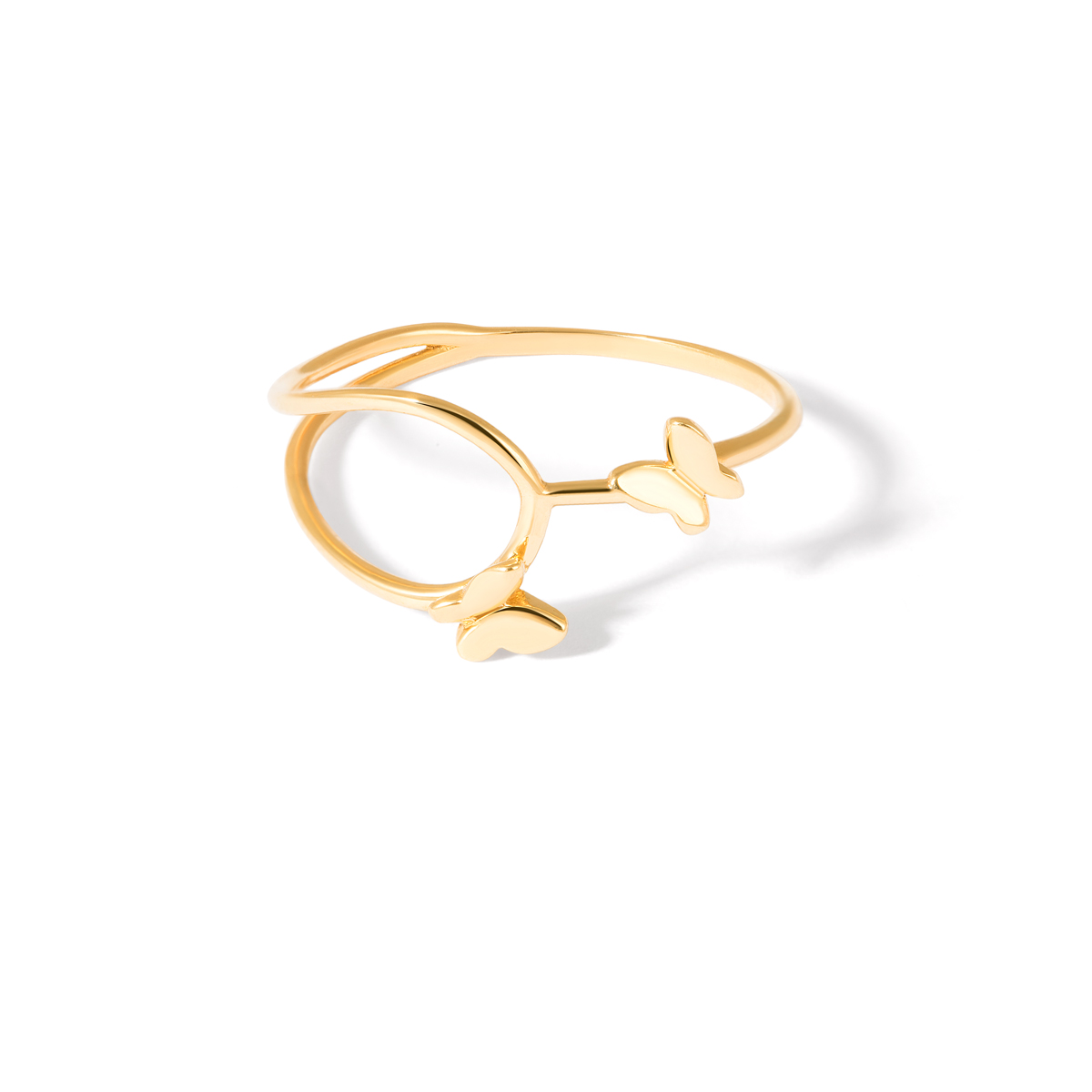 Butterfly gold ring g