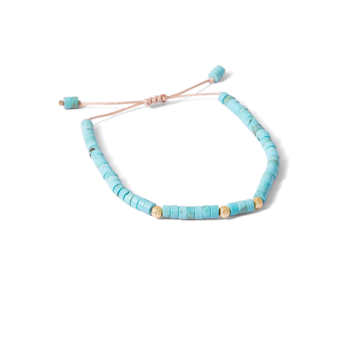 Liu orb stone gold bracelet g