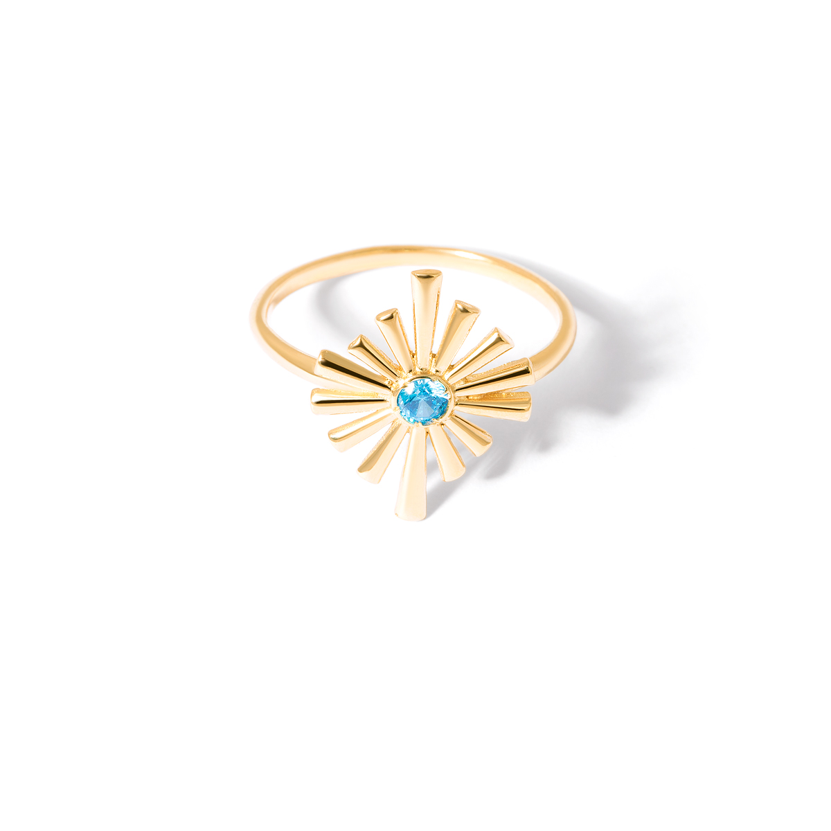 Sun gold ring g