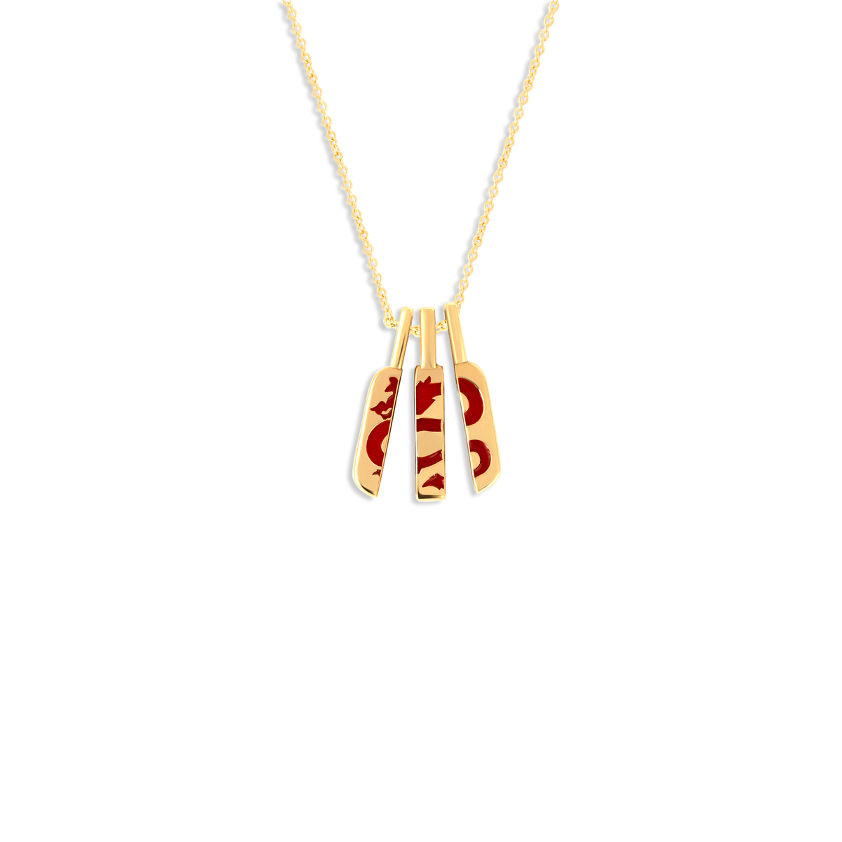 گردنبند طلا مینا کاری اژدها - تصویر 3