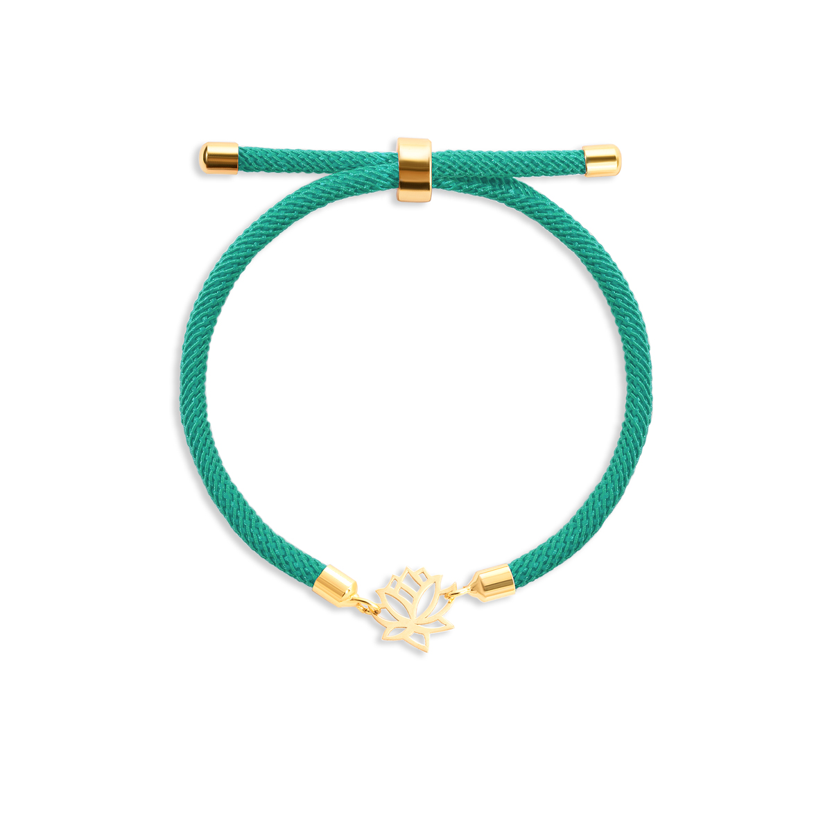 دستبند طلا بافت برگ - تصویر 3