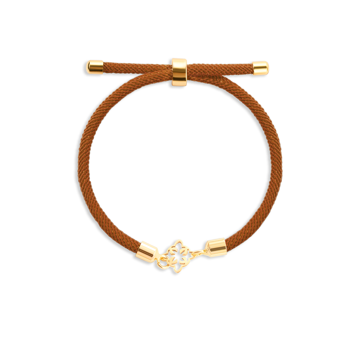 دستبند طلا بافت اسلیمی - تصویر 3