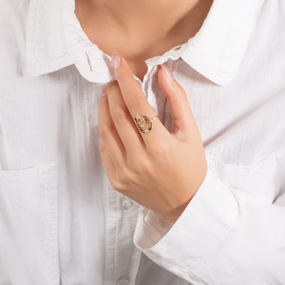 انگشتر طلا عشق - تصویر 3