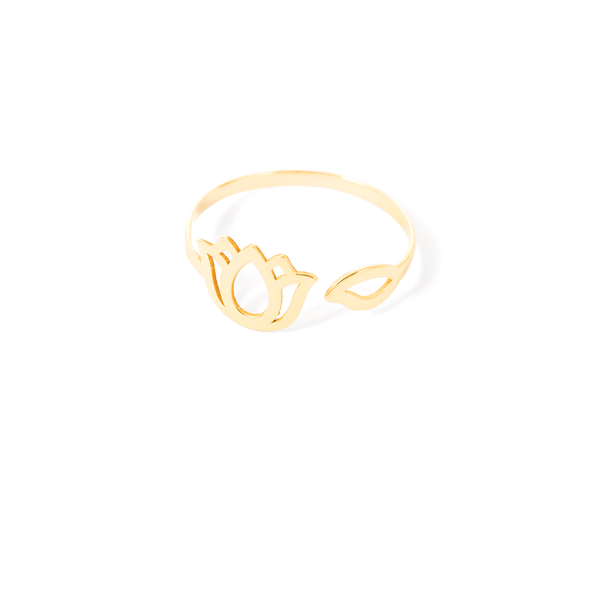 Tulip gold ring g Tulip gold ring g