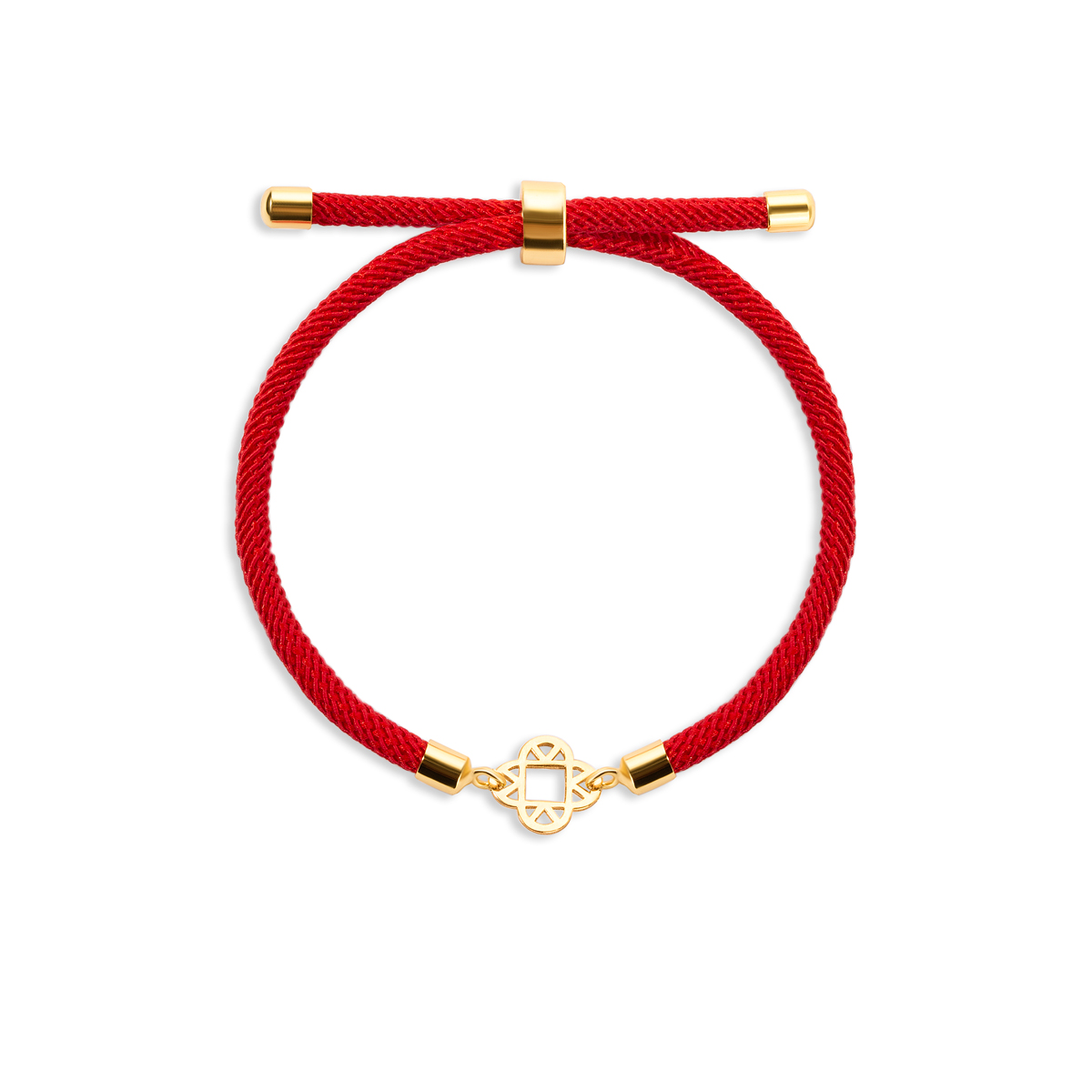 Vancliff Slimy woven gold bracelet g