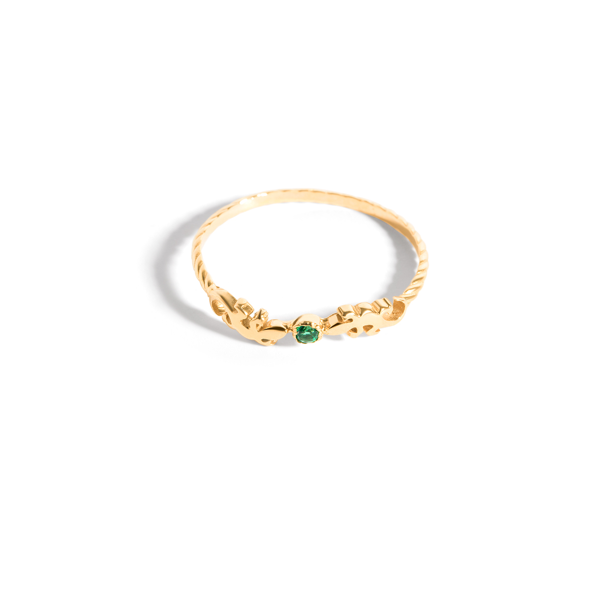 Lizard gold ring g