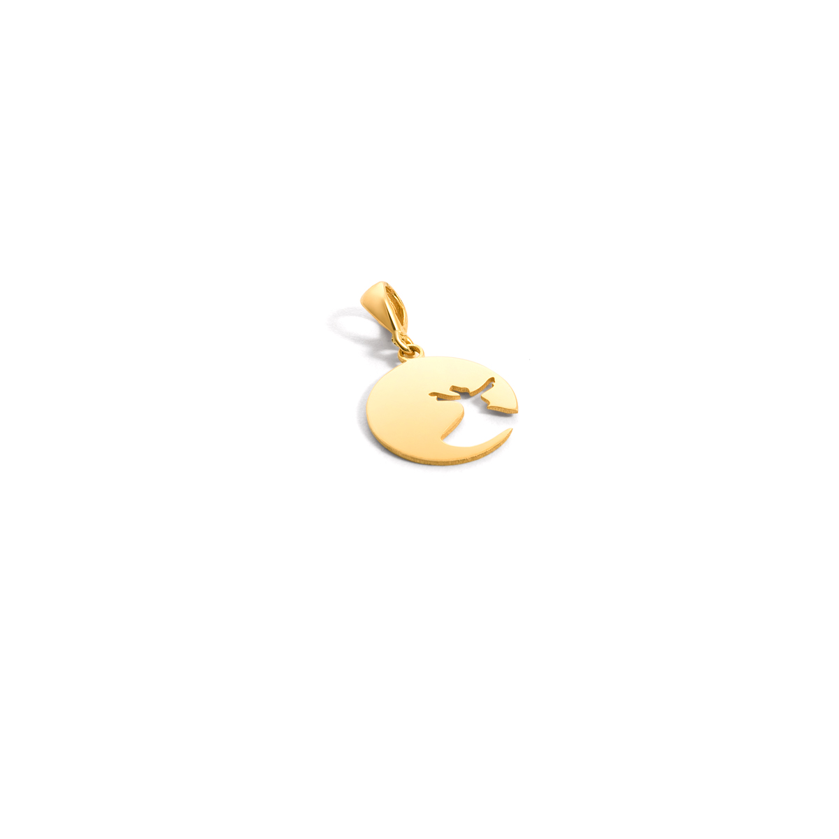 Sama dance gold pendant g