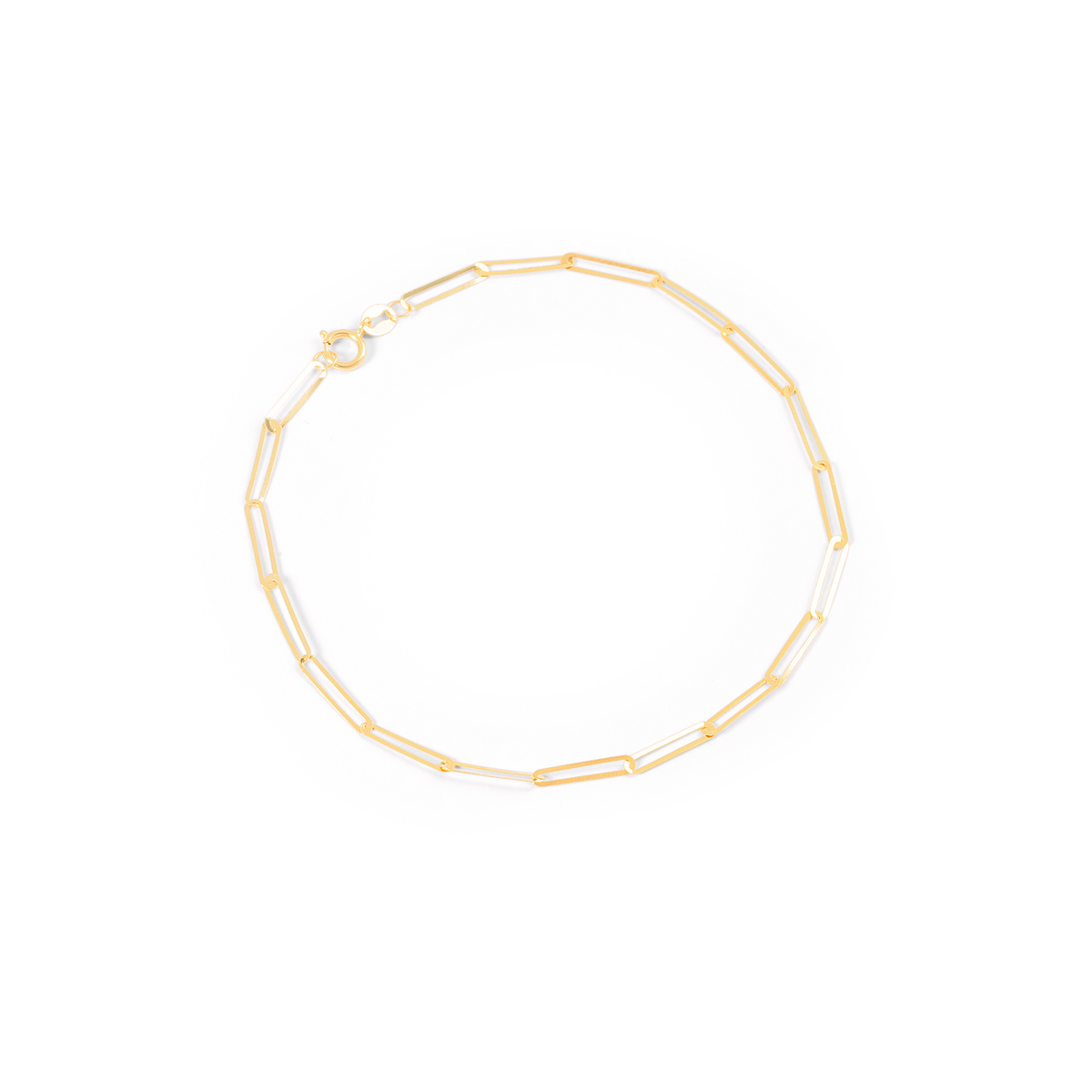 دستبند طلا زنجیری کادنا ظریف گالری طلا پرسته