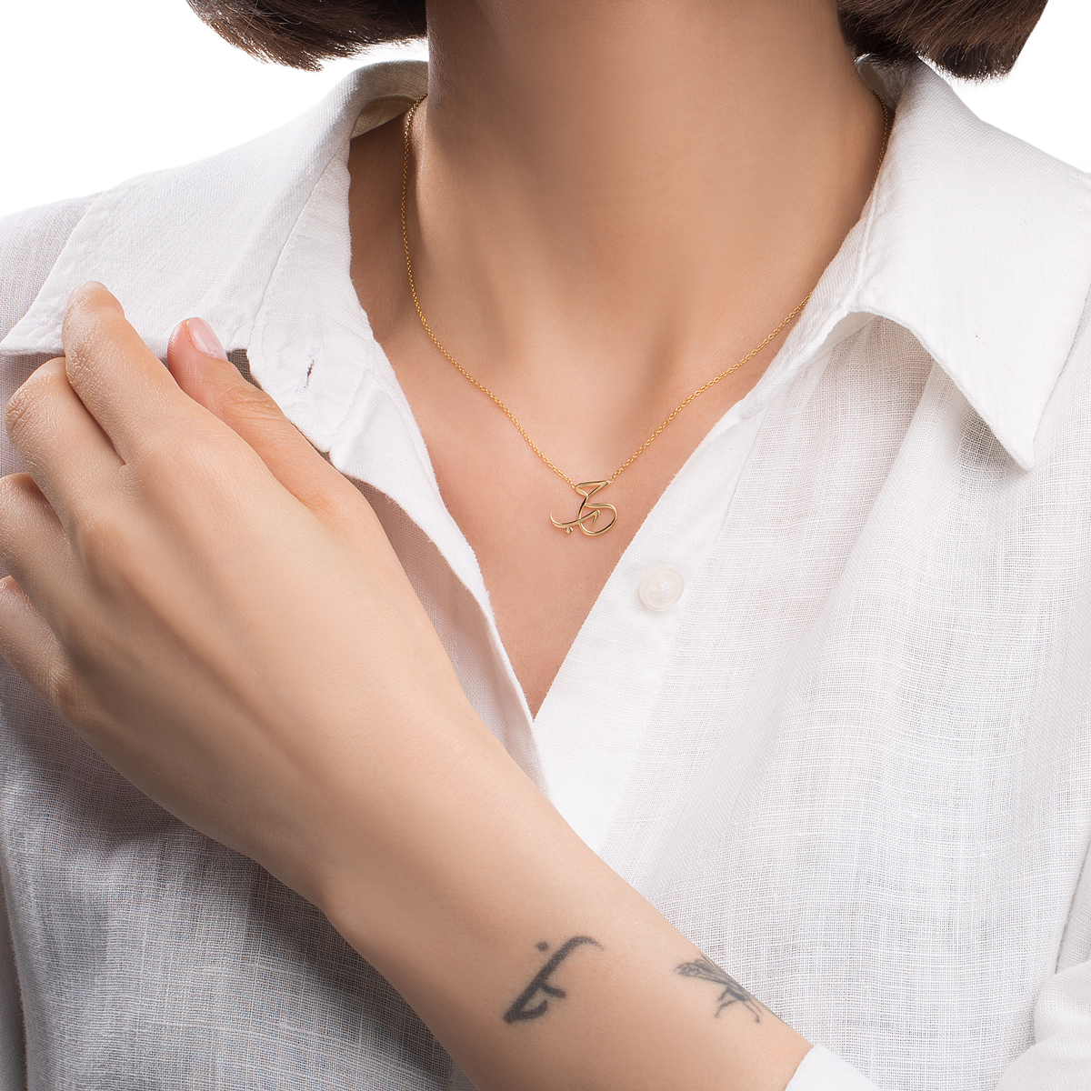 گردنبند طلا حب گالری طلا پرسته