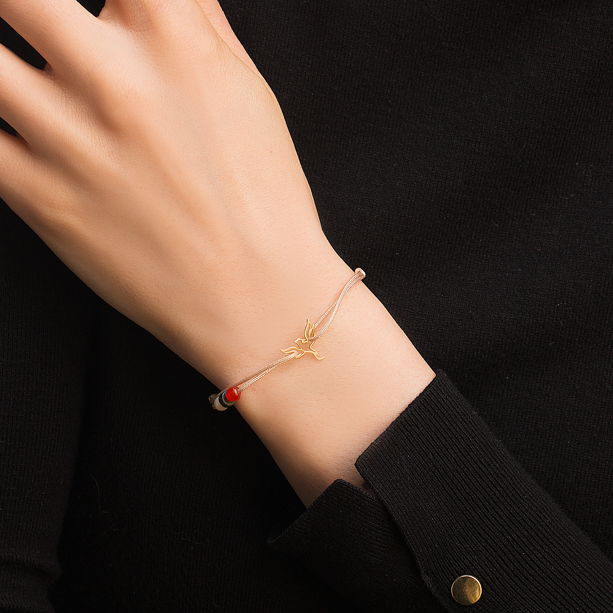 دستبند طلا بافت هما گالری طلا پرسته