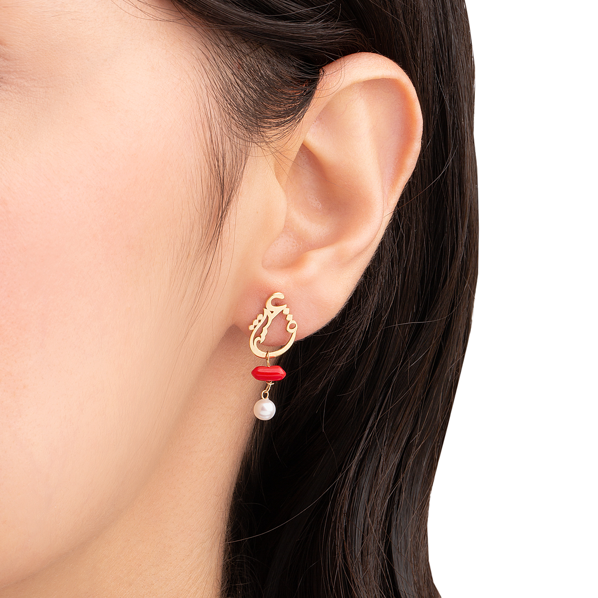 گوشواره طلا عشق گالری طلا پرسته