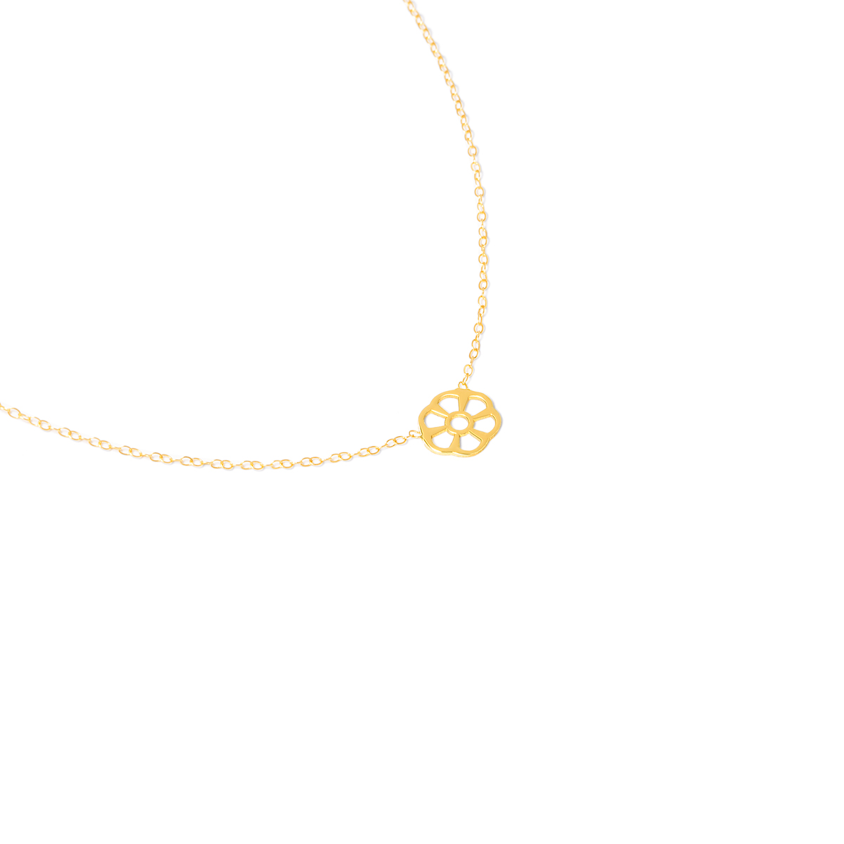 _31A5883 گردنبند طلا گل گالری طلا پرسته