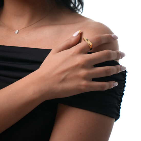 انگشتر طلا سلینا گالری طلا پرسته