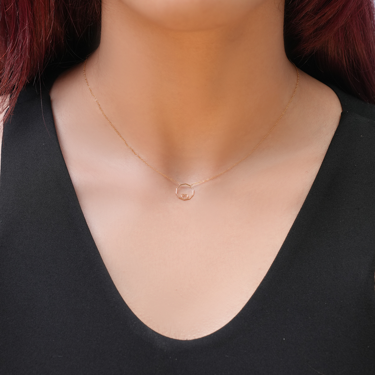 گردنبند طلا لاوین گالری طلا پرسته